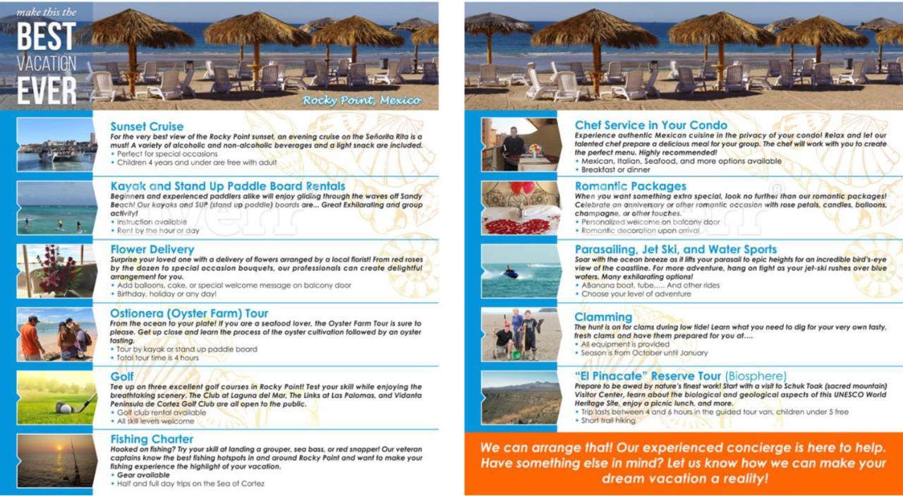 Sonoran Sea Resort Beachfront Condo E203 Puerto Peñasco Extérieur photo